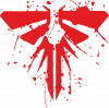 The last of us spray logo