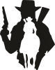 RDR silhouette