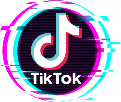 Женская футболка Tik tock glitch ring 2