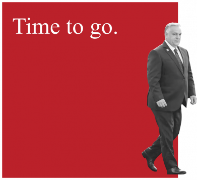 Кружка двухцветная 320ml Time to go. Orban 2