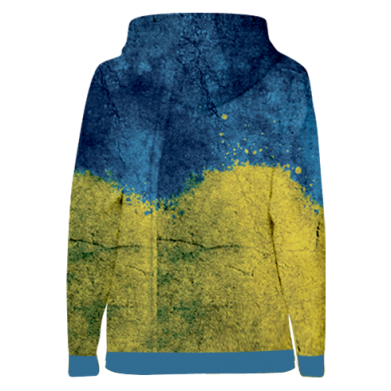Жіноча 3D худі Coat of Arms Ukraine 2