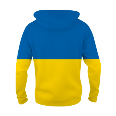 Дитяча 3D худі Іди нахуй російський військовий корабель! Прапор України 2