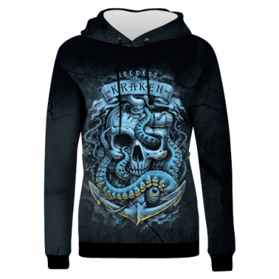 Жіноча 3D худі Kraken 2