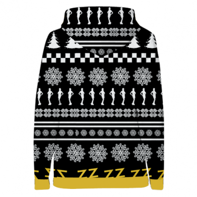 Женская 3D худи New Year's BRAZZERS 2