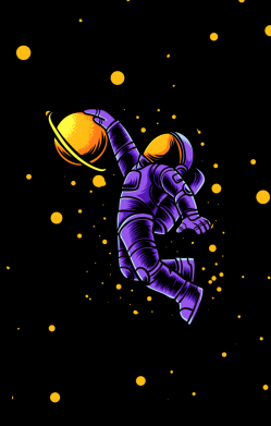 Полотенце Astronaut with ball 2