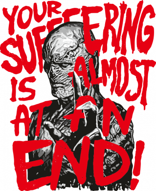 Футболка премиум мужская FATLINE Your suffering is almost at an end 2