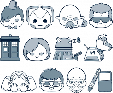 Чехол из раздела Doctor Who Doctor who icons для Xiaomi Poco X3 2