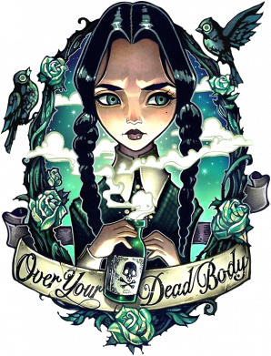 Шапка Уенздей арт 2