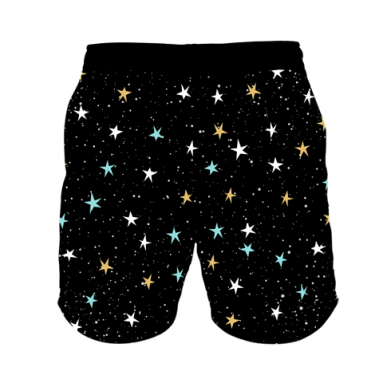 3D шорты мужские спортивные Astronaut and coffee 2
