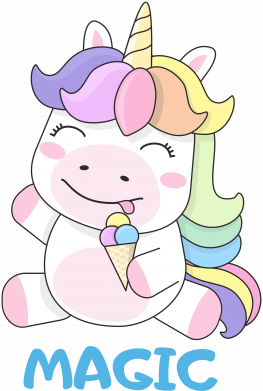 Прапор Маленький єдиноріг – це магія! 2