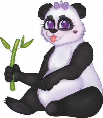 Шапка на флисе Панда Наоми 2