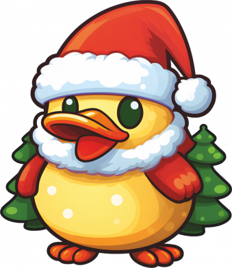 Термобутылка Viano Уточка Новый год 2