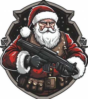 Жіноча футболка Поганий Санта 2