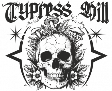 Свитшот унисекс Сайпресс хилл. черепа и кости 2