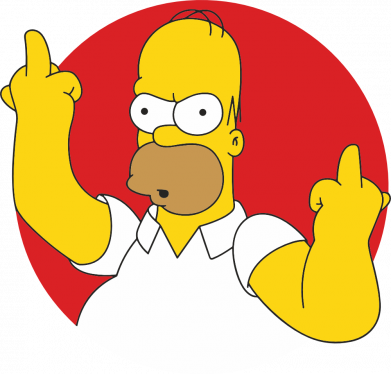 Шеврон круглый Гомер Факи 2