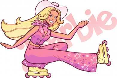 Чоловіча футболка Stedman Roller skates Barbie 2