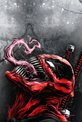 Принт Блокнот А5 Venom in the image of the deadpool, Фото № 2 - FATLINE