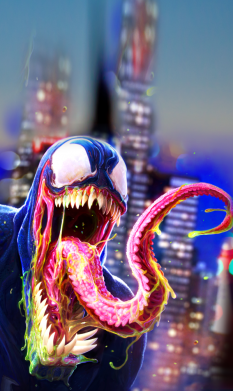 Принт Чехол для Xiaomi Redmi 13c Venom slime, Фото № 2 - FATLINE
