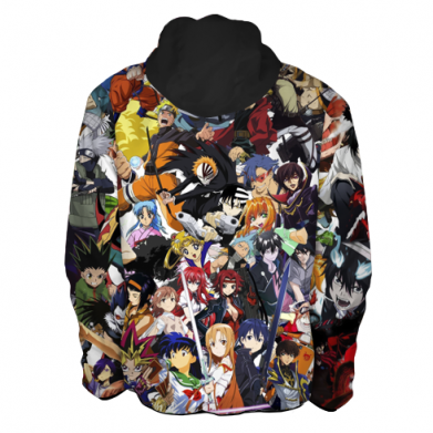 3D вітровка All the heroes of anime 2