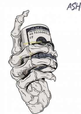 Бутылка металлическая Aurum I need vitamin Cash 2