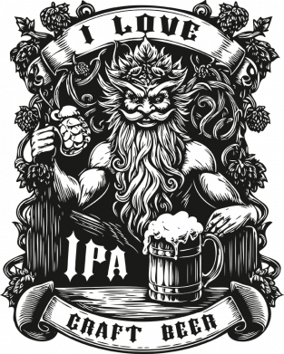 Детская худи I love craft beer 2