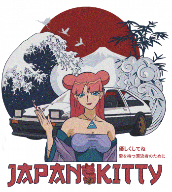 Чехол из раздела Авторские принты Japan Kitty для Apple iPhone SE 2020 2