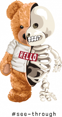 Медведь скелет