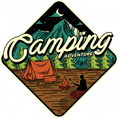 Принт Шеврон круглий Camping and forest, Фото № 2 - FATLINE