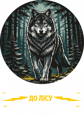 Жіноча футболка Вовка боятися до лісу не ходити 2