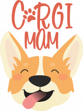 Чехол из раздела Авторские принты Корги мама! для Apple iPhone X/Xs 2