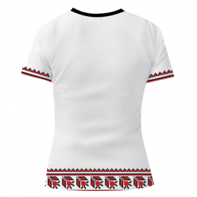 Жіноча 3D футболка Герб України Вишиванка 2