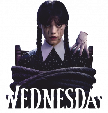 Футболка дитяча оверсайз FATLINE Wednesday 2