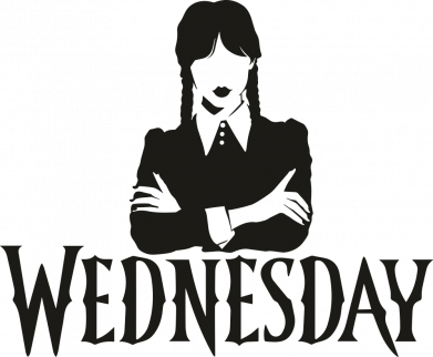 Wednesday силует