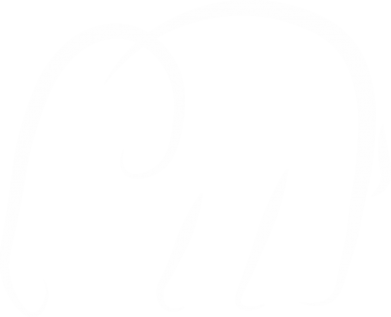 Принт Кепка Minimalistic elephant, Фото № 2 - FATLINE