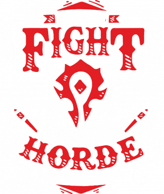 Детская футболка Proud to fight for the Horde 2