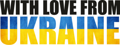 Кружка з блискітами 320 мл Ukraine with Love 2