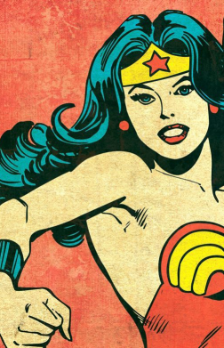 Чехол из раздела DC Retro Wonder Woman для Oppo A53/A32/A33 2