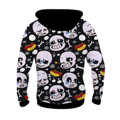 Детская 3D худи Sans Undertale 2