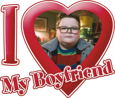 Шеврон прямоугольный Я люблю своего парня Дерека 2