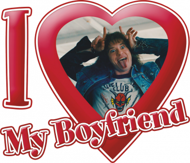 Чехол из раздела Очень странные дела I love my boyfriend Eddie для Apple iPhone 14 Pro Max 2