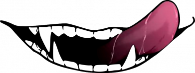 Маска для обличчя Tongue out 2