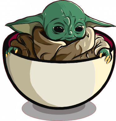 Мужская майка Йода 2