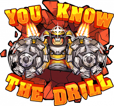 Маска для лица Deep Rock Galactic You know The drill 2