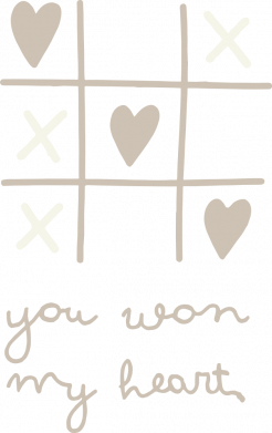 Женская футболка You won my heart 2