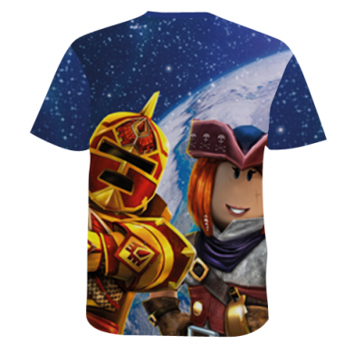Мужская 3D футболка Roblox characters 2