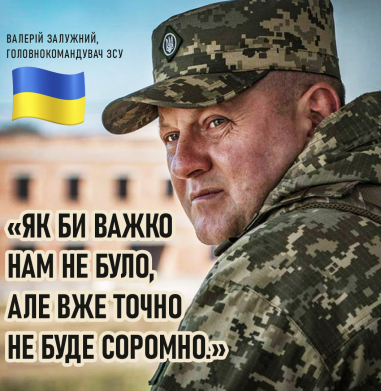 Мужская футболка Stedman Залужный! Как бы тяжело не было 2