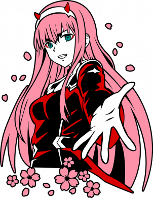 Принт Блокнот А5 Zero Two And Sakura, Фото № 2 - FATLINE
