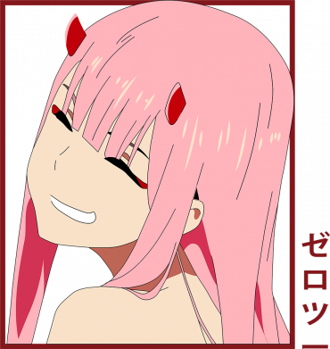 Принт Блокнот А5 Zero Two Smile, Фото № 2 - FATLINE