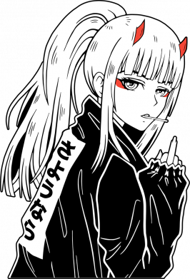 Принт Чохол для iPhone 11 Pro Zero Two Art, Фото № 2 - FATLINE