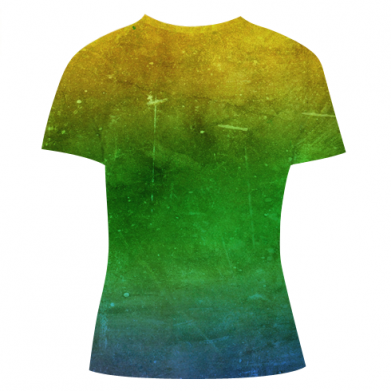 Женская 3D футболка Hulk Superhero 2